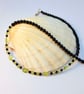 Peridot, Spinel & Onyx Necklace, August Birthday, Anniversary, Gift For Leo. - Image 4