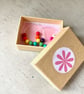 Multi-coloured, mix & match Hoop Earrings, sterling silver, rainbow - Image 4