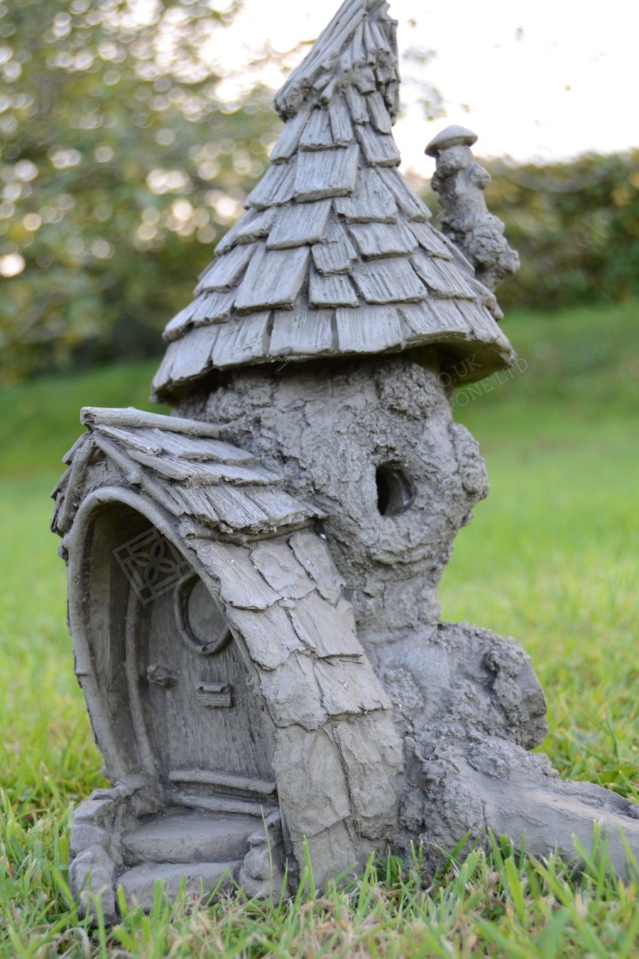 Knock Knot Lodge Fairy Garden Stone Garden Ornament