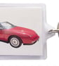 Alfa Romeo Spider 1996 - Keyring with 50x35mm Insert - Car Enthusiast