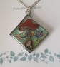 Little Woodland Scene In A Pendant - Image 2