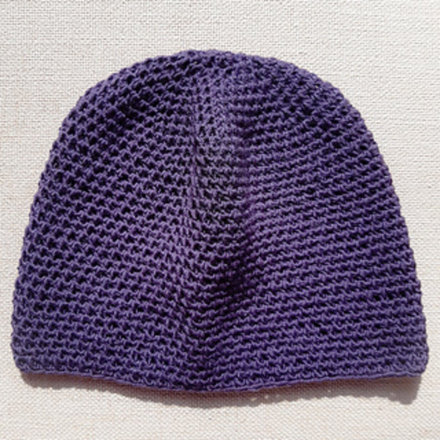 CROCHET PATTERN PDF Purple Passion Beanie