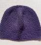 CROCHET PATTERN PDF Purple Passion Beanie