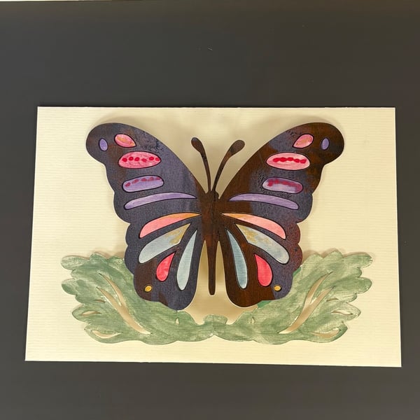 Greetings Card - Stand Up Butterfly 3