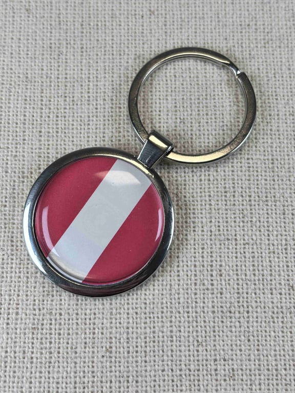 Peru Flag Keyring