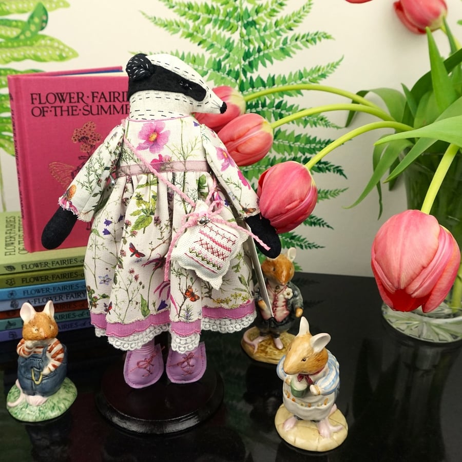 Perfectly Imperfect Cosmos, A Badger Lady