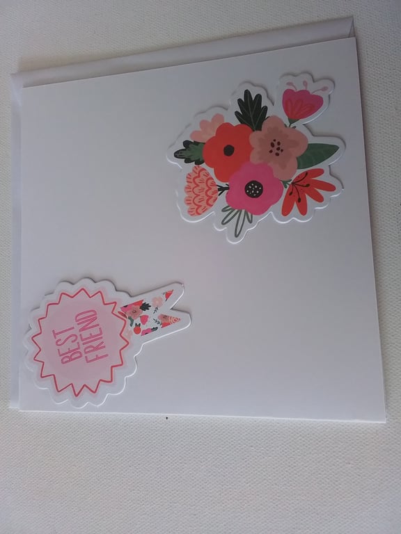 A card for your best friend. Birthday card. Ref 310