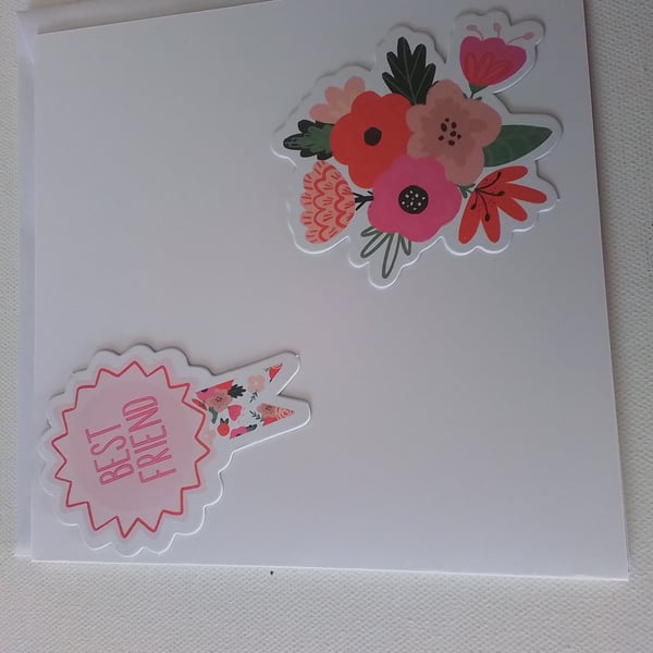 A card for your best friend. Birthday card. Ref 310