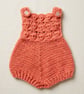 Baby girl romper size 0-1 month
