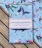 Lindy Hop Dancers Tea Towel - Retro Cotton Kitchen Towel 