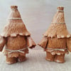 Straw Bear - ceramic figurine