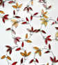 Stained Glass Mini Autumn Wreath Suncatcher - Handmade Window Decoration - Image 1