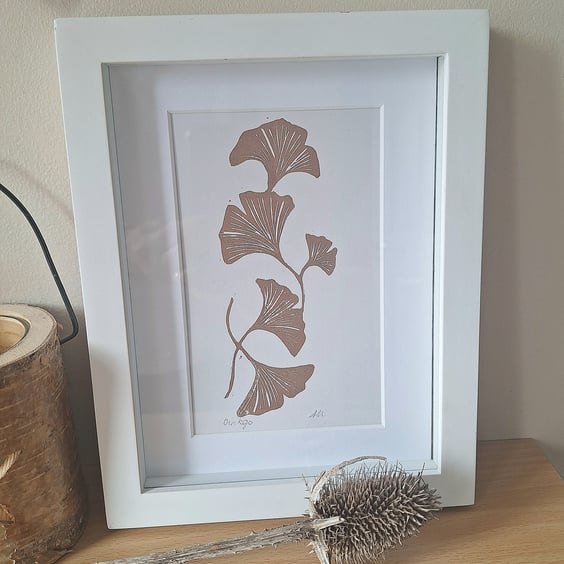Ginkgo leaf print. 'Ginkgo'