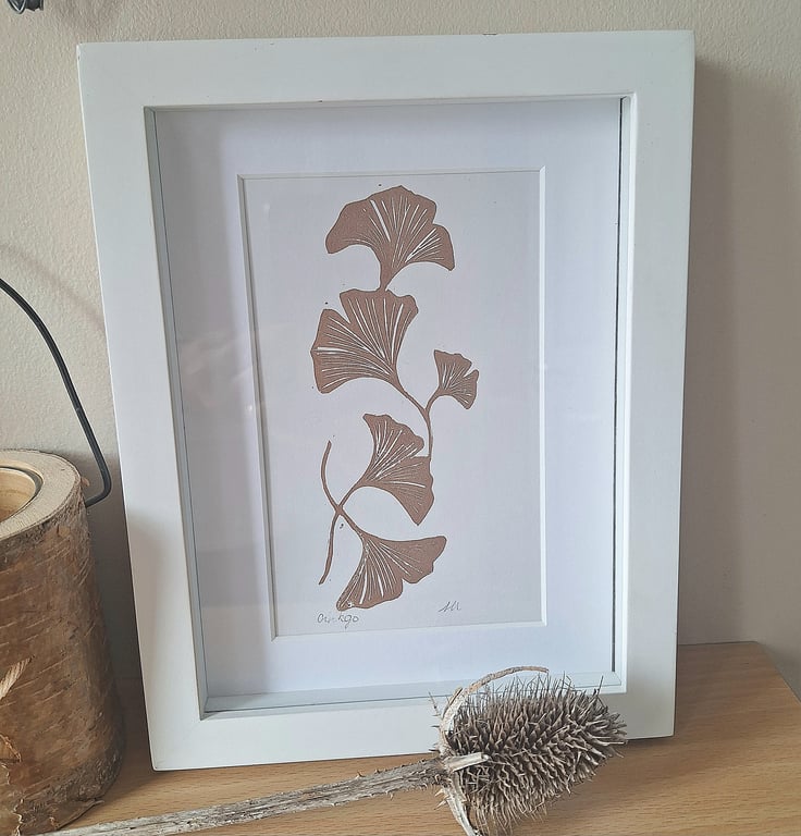 Ginkgo leaf print. 'Ginkgo'