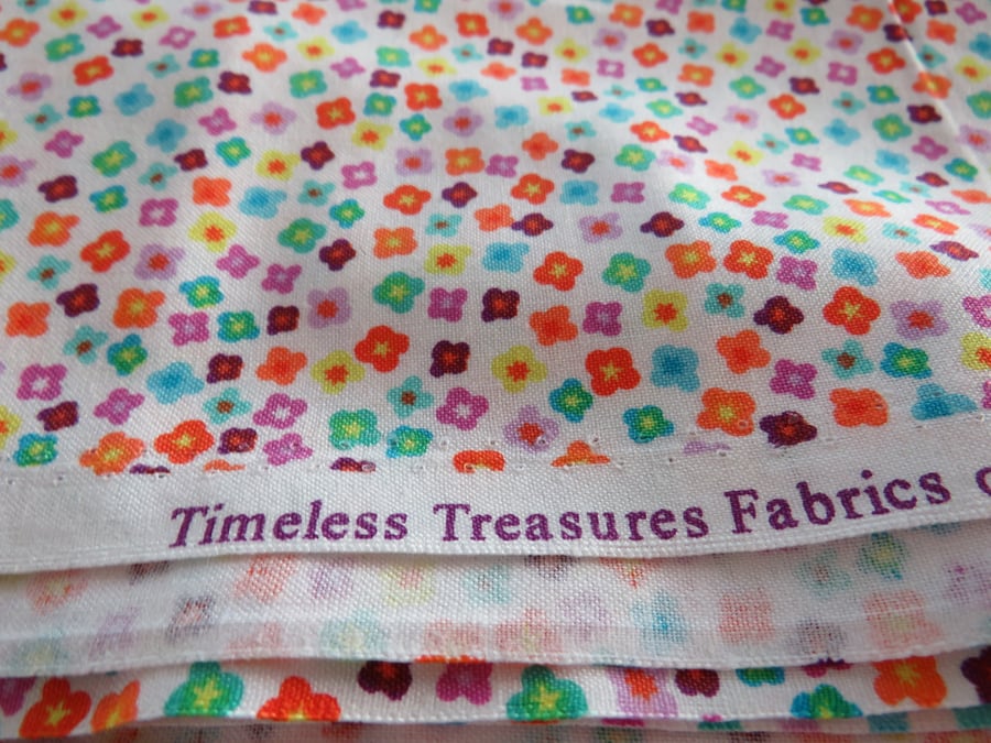 Fabric Timless Treasures 100% cotton   Ref FY461