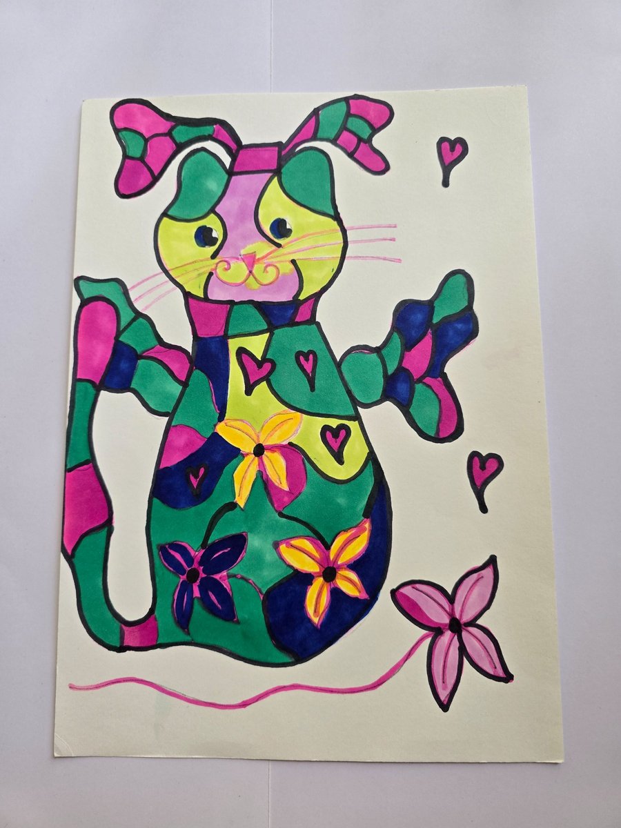 Fairy Cat Drawing 