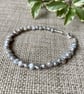 Freshwater Pearl Bracelet, Silver Grey - Image 2