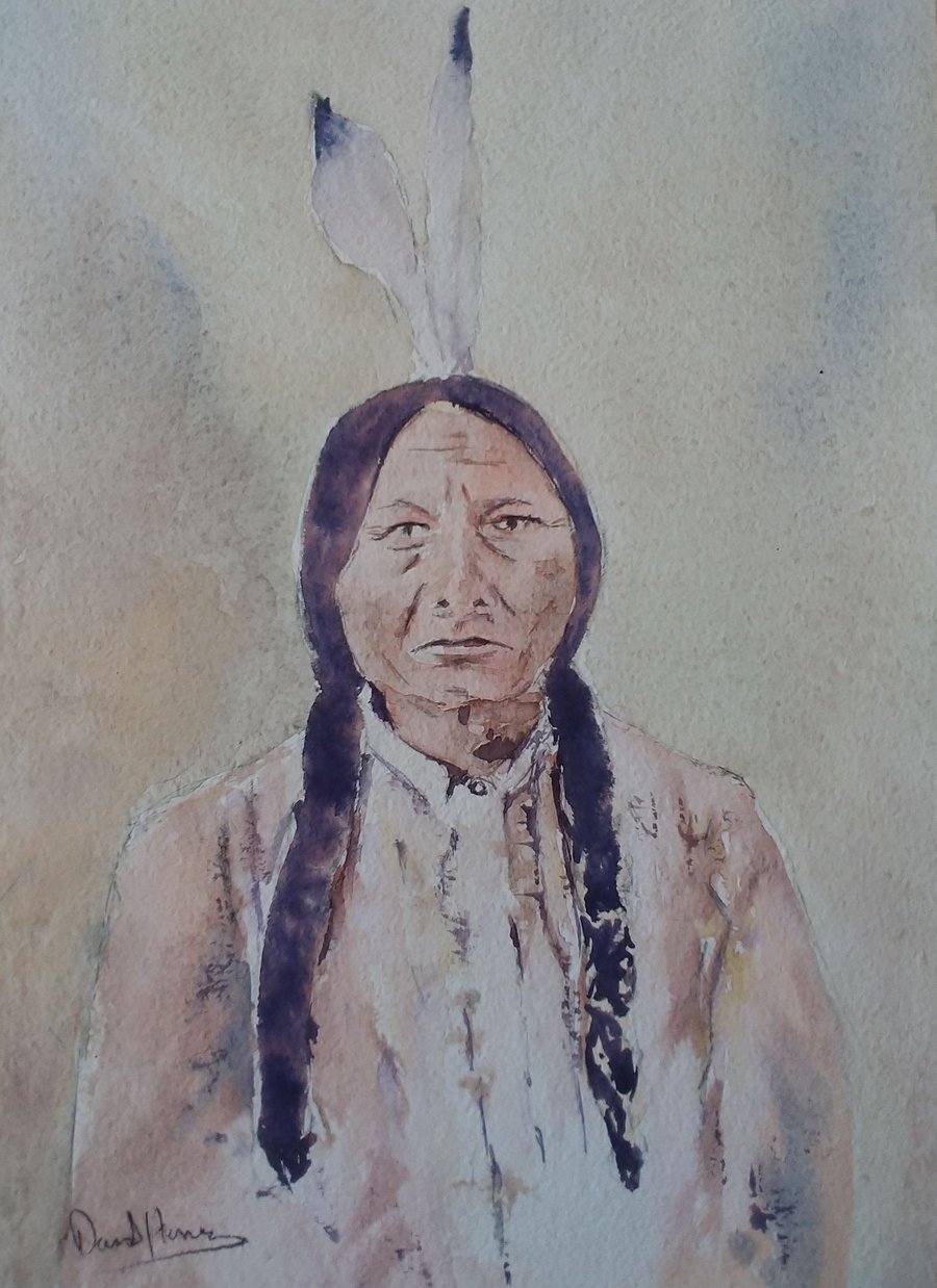 Sitting Bull - Portrait Study