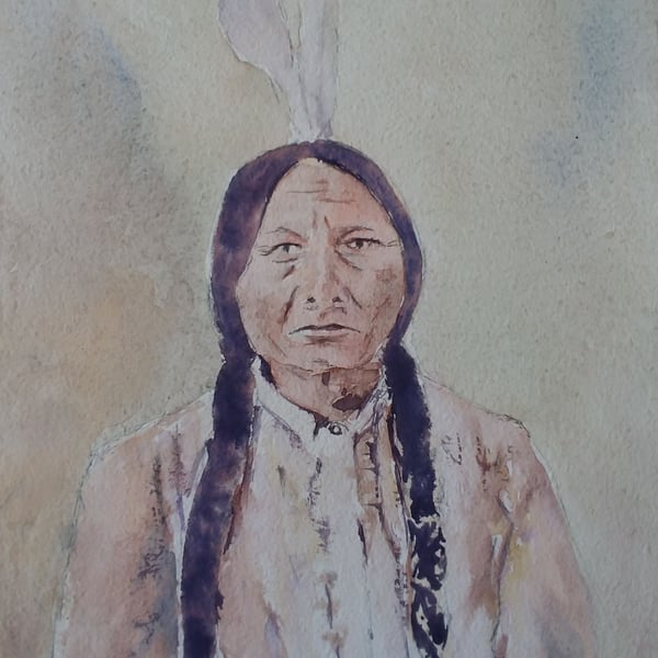 Sitting Bull - Portrait Study