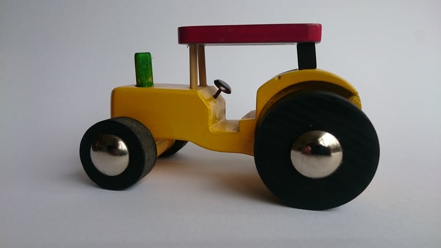 Tractor  Handmade Wooden  (44)