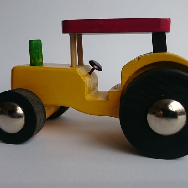 Tractor  Handmade Wooden  (44)