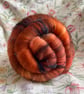 Wool Art Batt - "Red Squirrel"