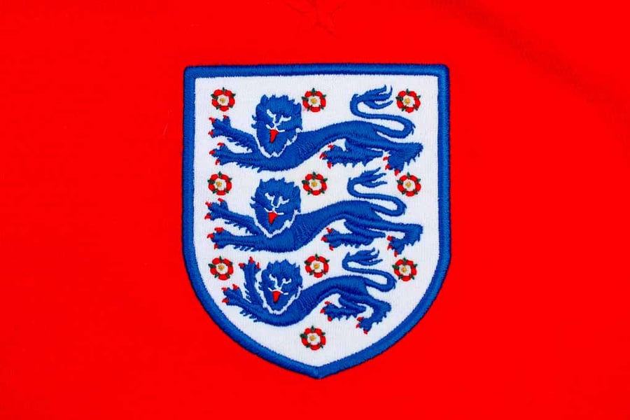 England Three Lions Photograph Print