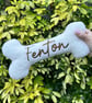Personalised Dog Bone, Dog Toy, Gift for Dog, Squeaker, Dog Gift, Dog Bone, Pupp - Image 1