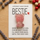 Handmade bestie pocket hug