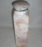 CERAMIC  POTTERY JAR  OR URN WITH LID  30 CMS HIGH - Image 3