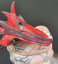 Dragon finger puppet  red and black. - Image 1