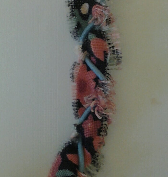 Multicolor - Miniature Handpainted Wooden Necklace With Beads main image 1