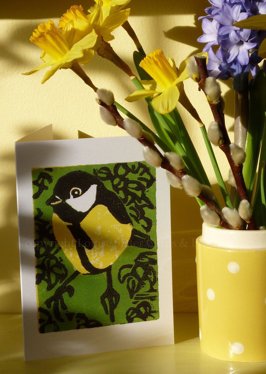 Great Tit Card