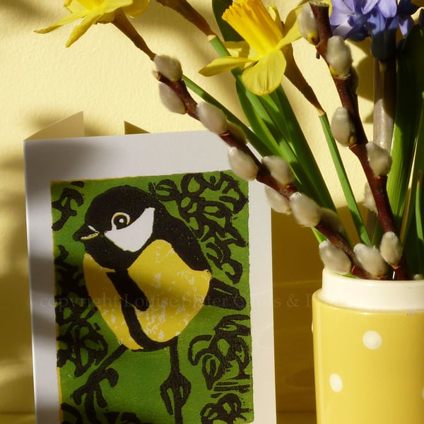 Great Tit Card