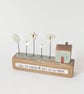 Little Wooden House with Festive Garden 'All is Calm All is Bright' - Image 3