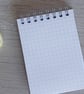 A7 Handmade Spiral Notebook with Recycled Map Cover - Image 3