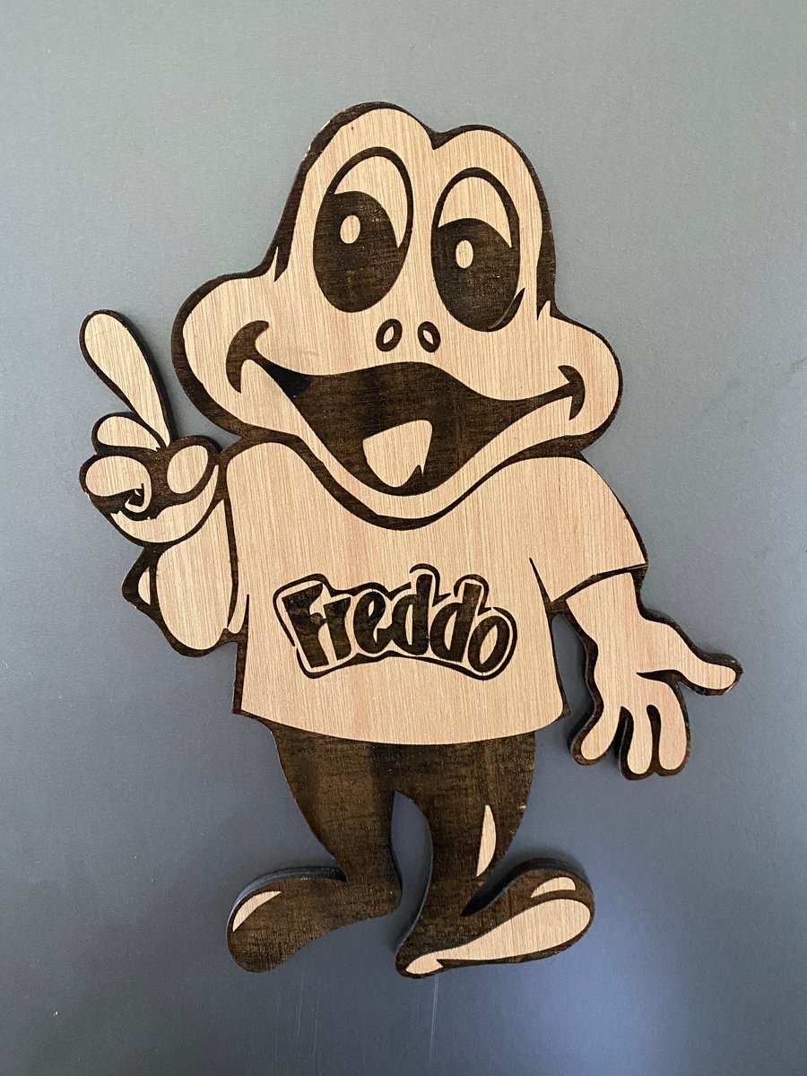 Freddo frog lovers wooden