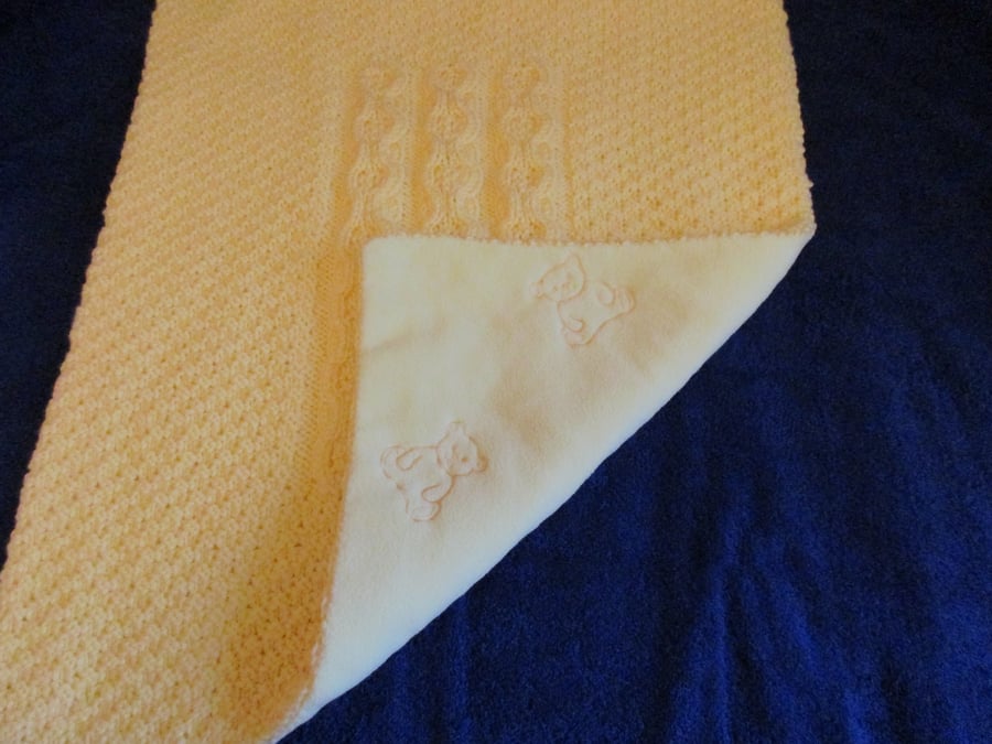 Buttercup Pram Blanket