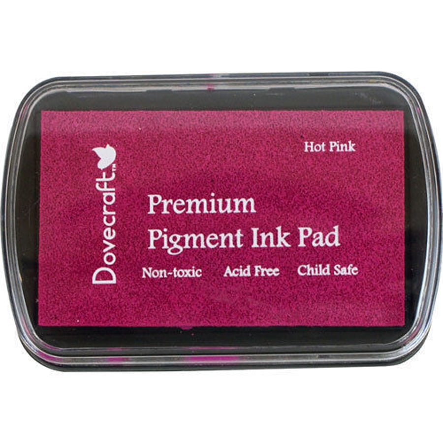 Dovecraft 'Hot Pink' Premium Pigment Ink Pad