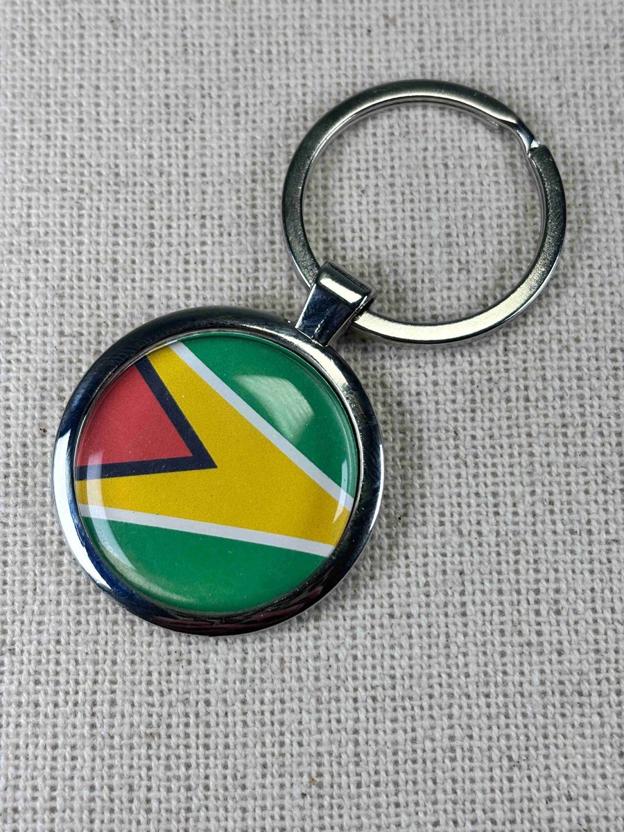 Guyana Flag Keyring