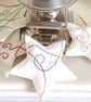 Christmas Sparkling Felt Stars Embroidery Craft Kit - Image 2