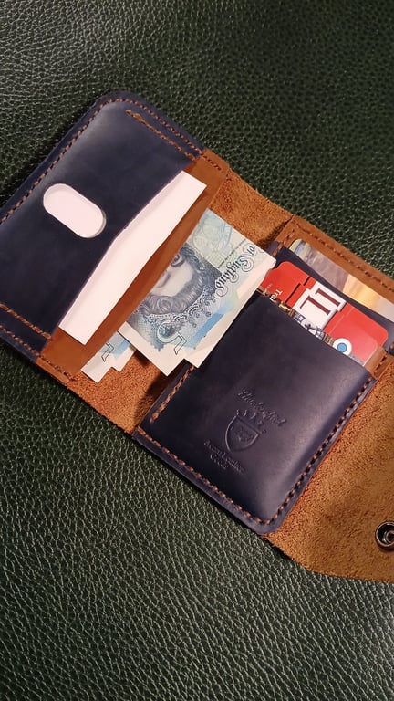 Handcrafted Leather wallet, 