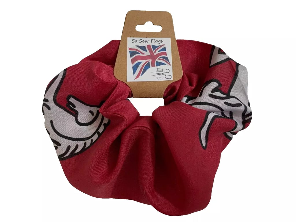 Kent Horse Flag Hair Scrunchie Scrunchies Accessory Band Elastic