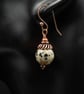 Dalmation jasper and copper handmade gemstone pendant necklace, Pisces jewelry - Image 8