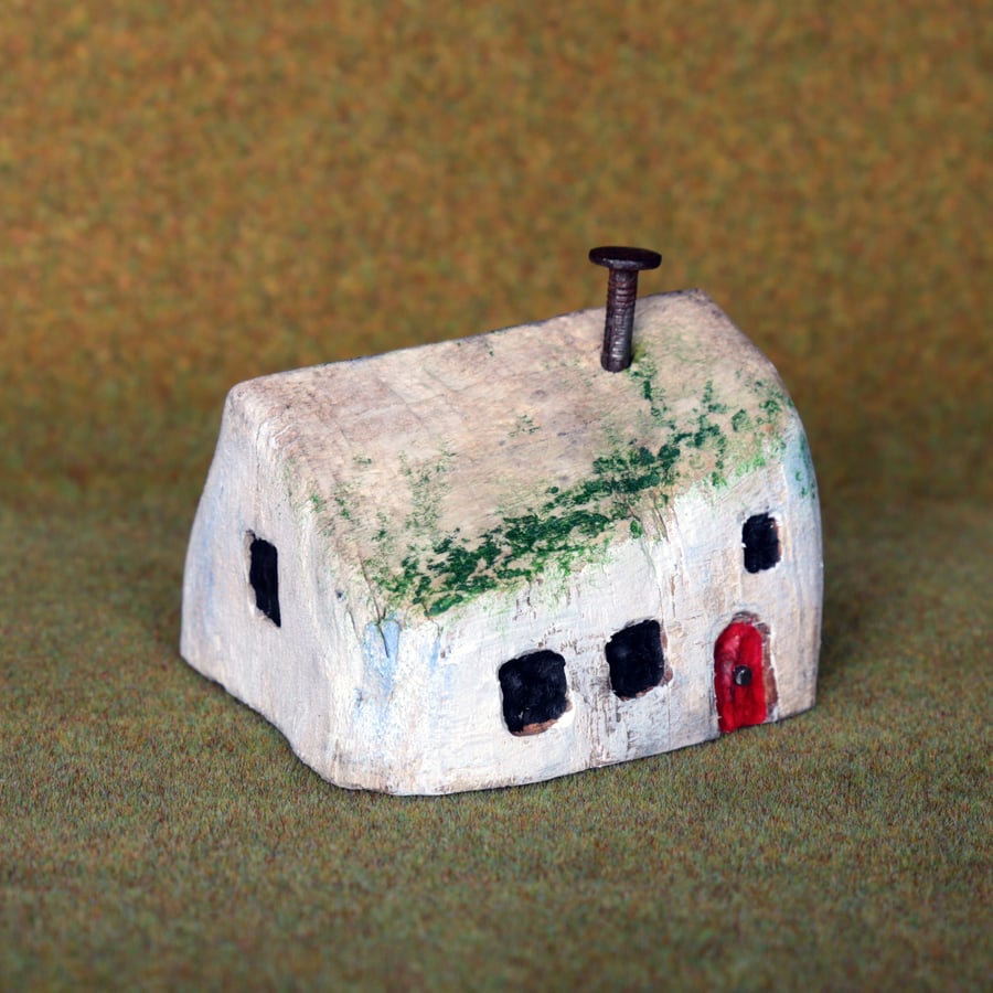 Scottish island Inspired Wonky Driftwood Cottage