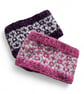 Purple Sheep mug hug , fair isle knitted cosy - Image 2
