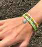 Seed Bead Bracelet. Glass Bead Bracelets. Boho Style Bracelet. Beach Bracelets.  - Image 3