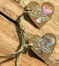 Set of 6 Cork Heart Gift Tags  – Mini Heart Cork Gift Tags - Image 6