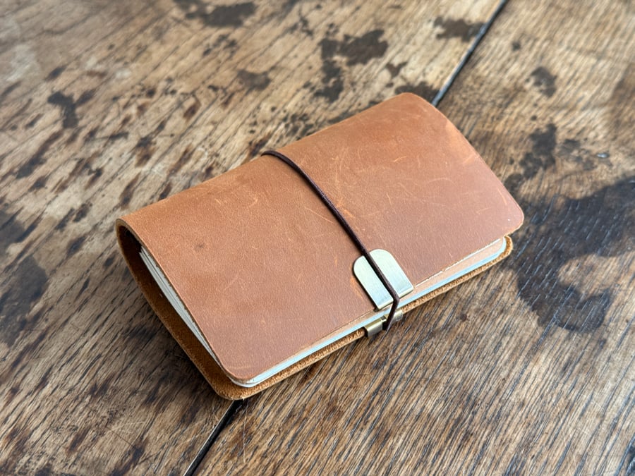Leather Mudlarks Notebook A7
