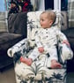 Kids Union Jack Armchair Fryetts Fabric Children's Chair British Flag Boys Girls - Image 9